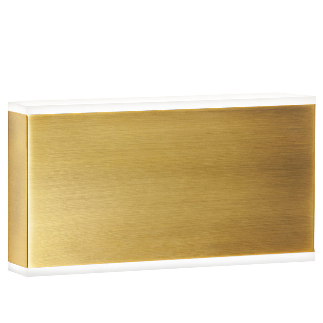 Emery LED Wall Sconce in Aged Brass - available from The Lighting Shoppe, trusted by Canadian homeowners