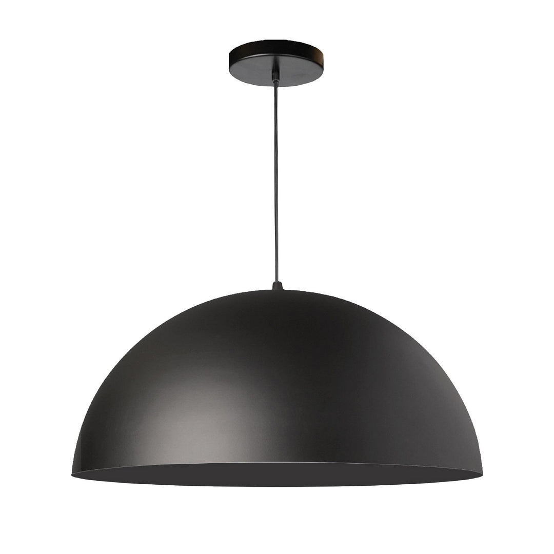 Ofelia One Light Pendant in Black - available from The Lighting Shoppe, trusted by Canadian homeowners