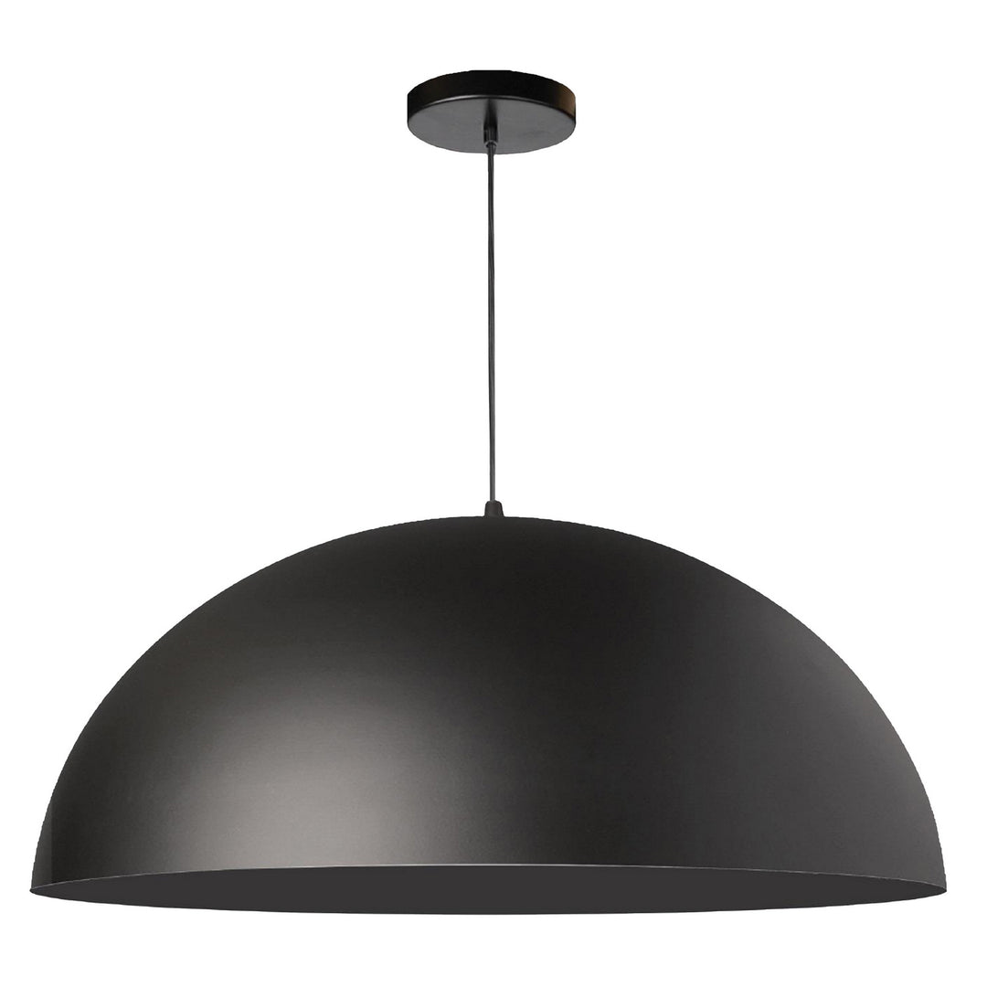 Ofelia One Light Pendant in Black - available from The Lighting Shoppe, trusted by Canadian homeowners