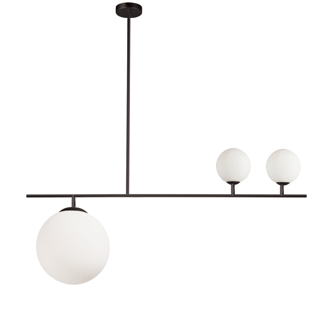 Orion Three Light Pendant in Black - available from The Lighting Shoppe, trusted by Canadian homeowners