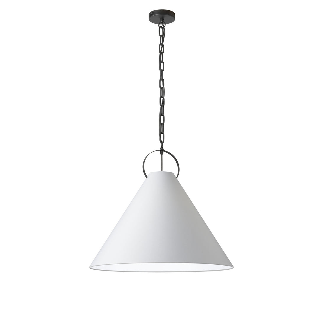 Princeton One Light Pendant in White - available from The Lighting Shoppe, trusted by Canadian homeowners