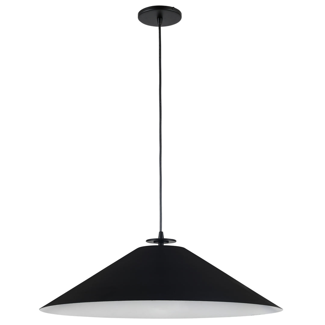 Prudence One Light Pendant in Black - available from The Lighting Shoppe, trusted by Canadian homeowners