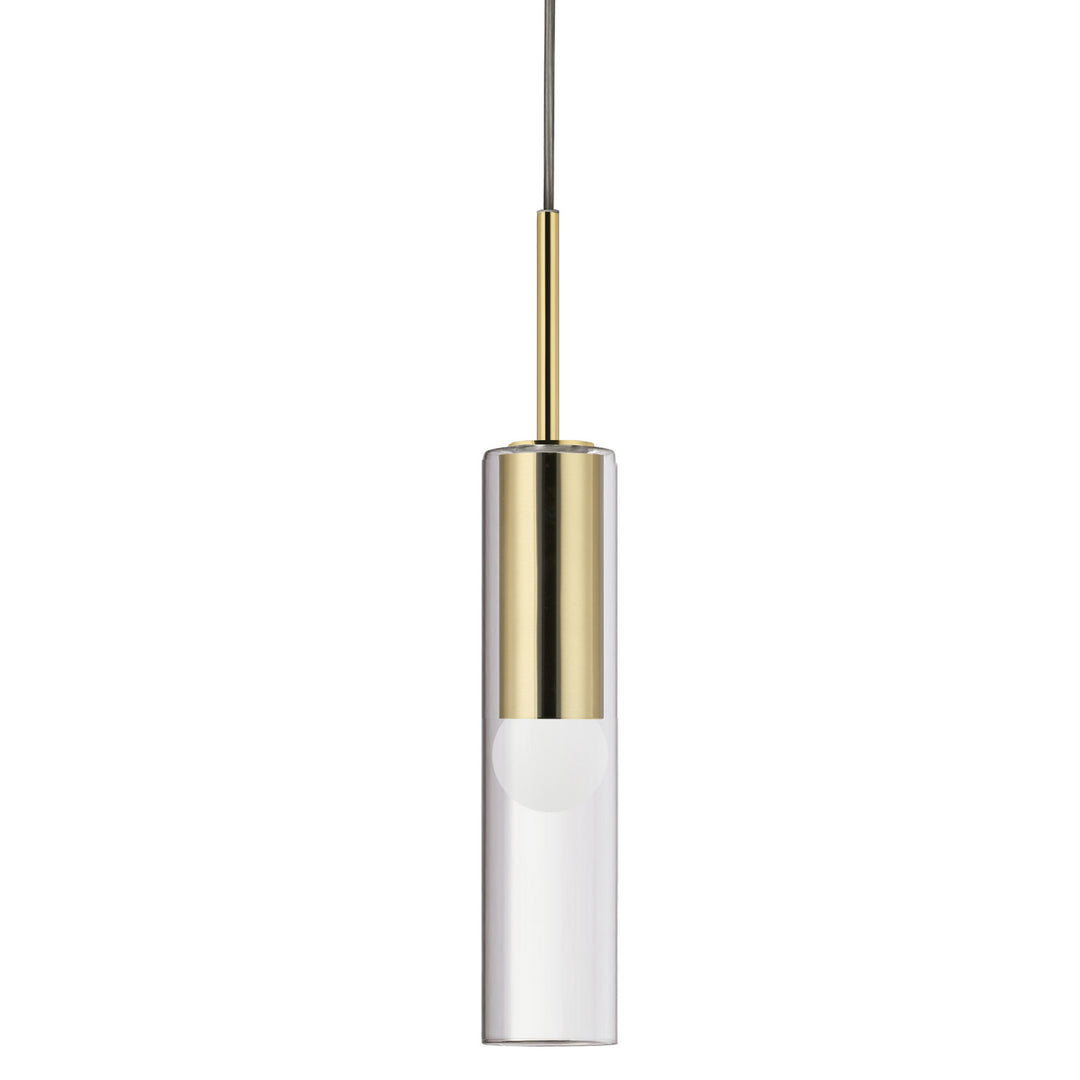 Palmer One Light Pendant in Aged Brass - available from The Lighting Shoppe, trusted by Canadian homeowners