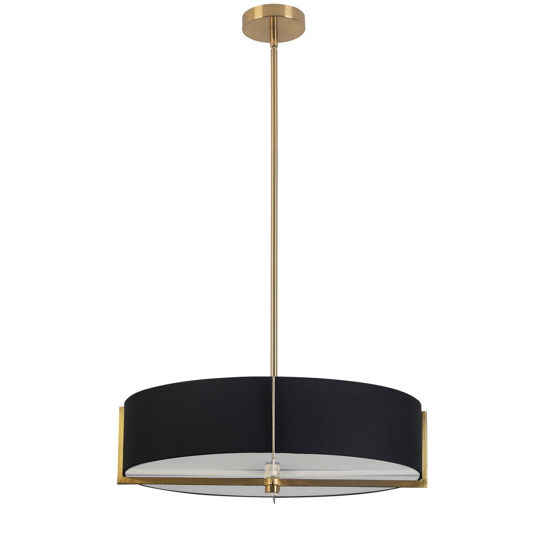 Preston Four Light Pendant in Black - available from The Lighting Shoppe, trusted by Canadian homeowners