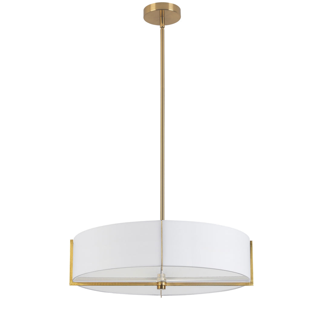 Preston Four Light Pendant in White - available from The Lighting Shoppe, trusted by Canadian homeowners