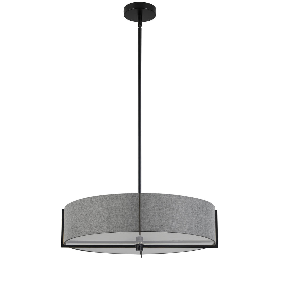 Preston Four Light Pendant in Grey - available from The Lighting Shoppe, trusted by Canadian homeowners