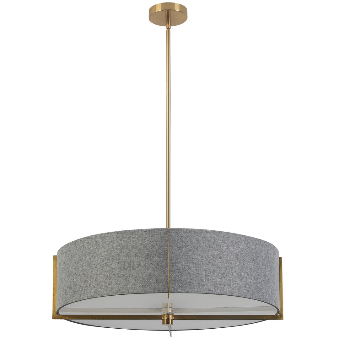 Preston Four Light Pendant in Grey - available from The Lighting Shoppe, trusted by Canadian homeowners