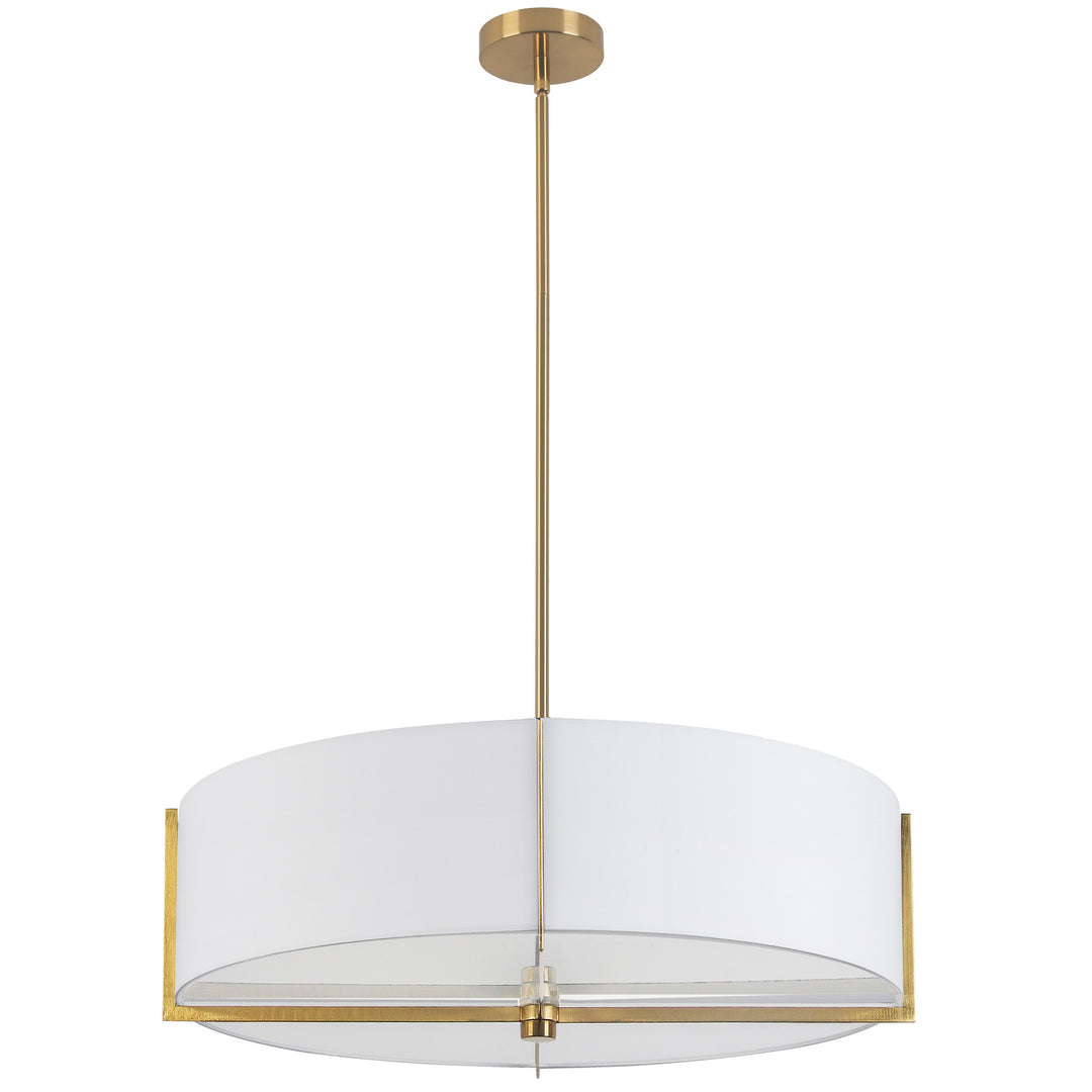 Preston Four Light Pendant in White - available from The Lighting Shoppe, trusted by Canadian homeowners