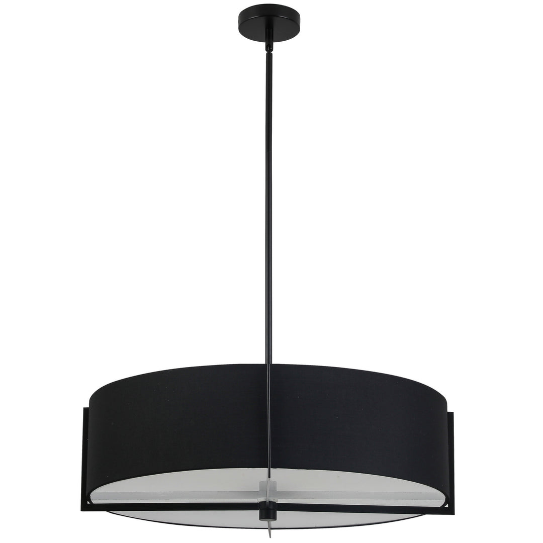 Preston Four Light Pendant in Black - available from The Lighting Shoppe, trusted by Canadian homeowners