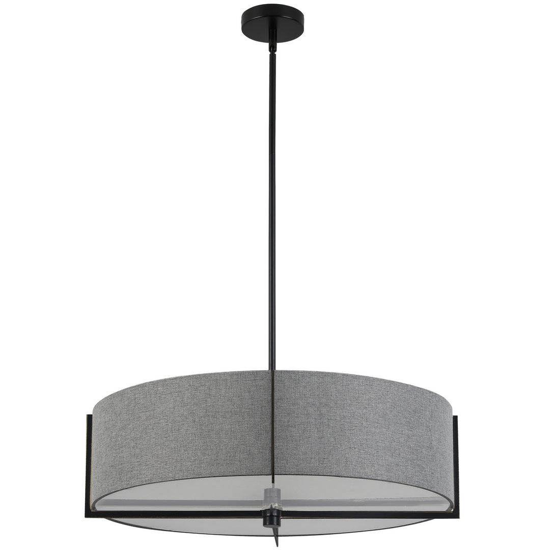 Preston Four Light Pendant in Grey - available from The Lighting Shoppe, trusted by Canadian homeowners