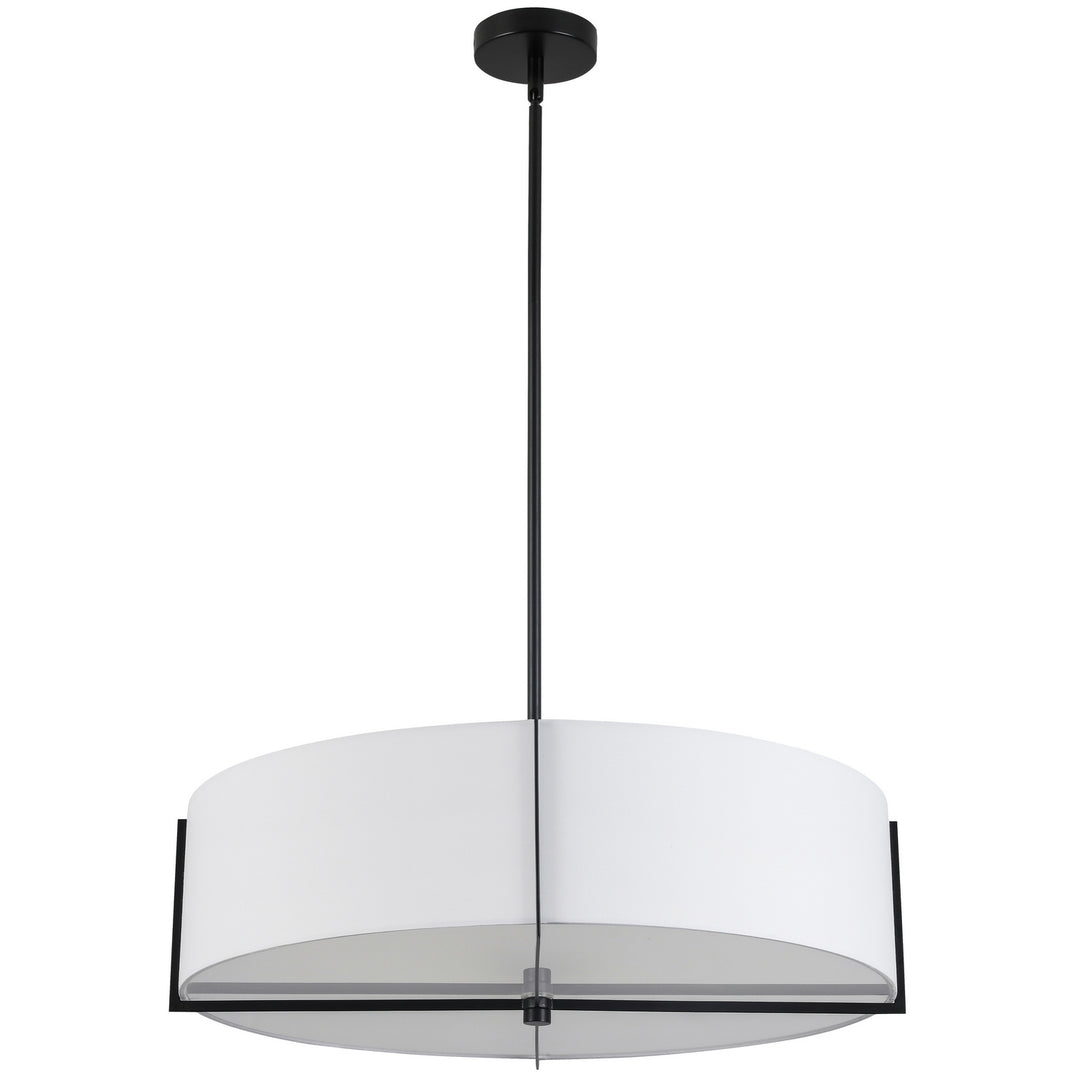 Preston Four Light Pendant in White - available from The Lighting Shoppe, trusted by Canadian homeowners