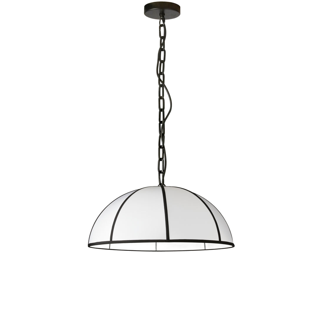 Portobello One Light Pendant in Black - available from The Lighting Shoppe, trusted by Canadian homeowners