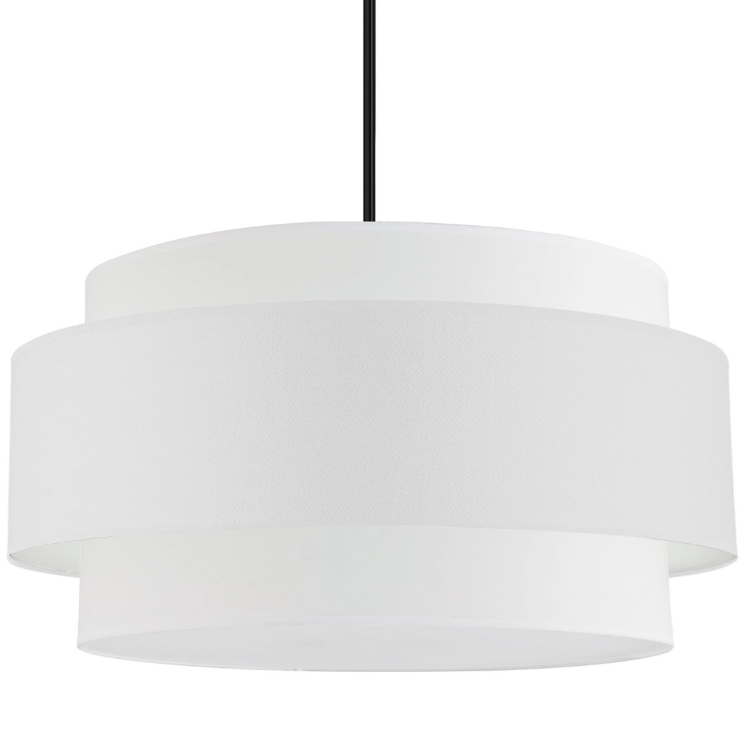 Priya Four Light Chandelier in White - available from The Lighting Shoppe, trusted by Canadian homeowners