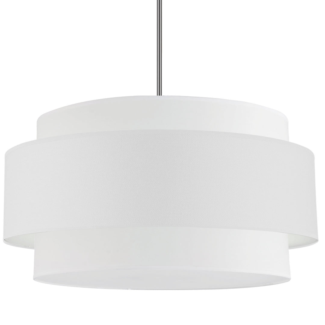 Priya Four Light Chandelier in White - available from The Lighting Shoppe, trusted by Canadian homeowners