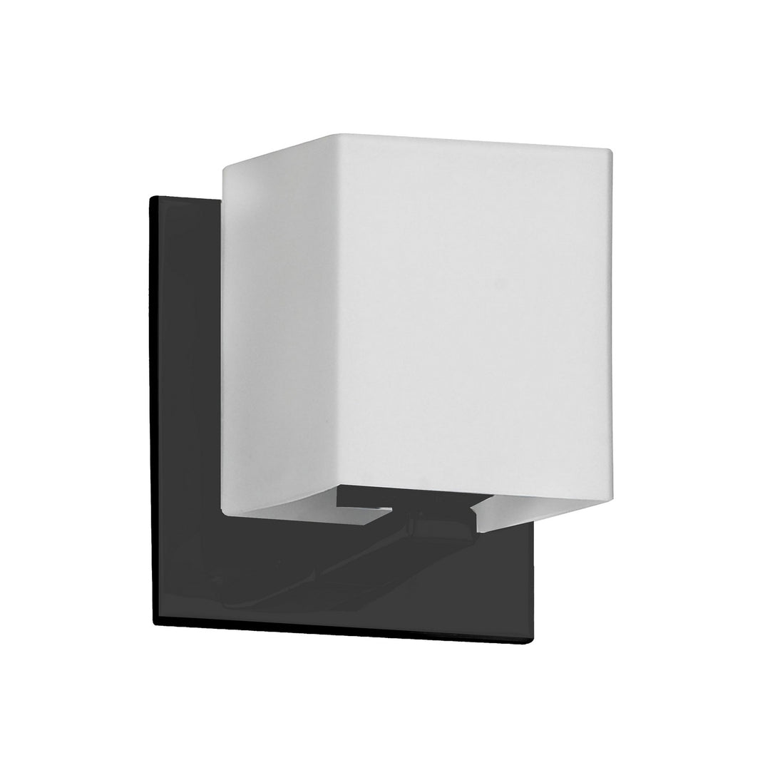 Verona One Light Wall Sconce in Black - available from The Lighting Shoppe, trusted by Canadian homeowners