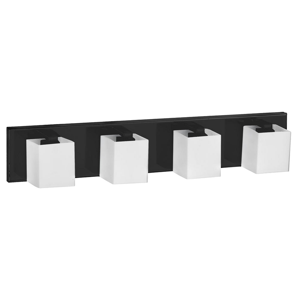 Dainolite Canada - V1230-4W-MB - Four Light Vanity Fixture - Verona - Black