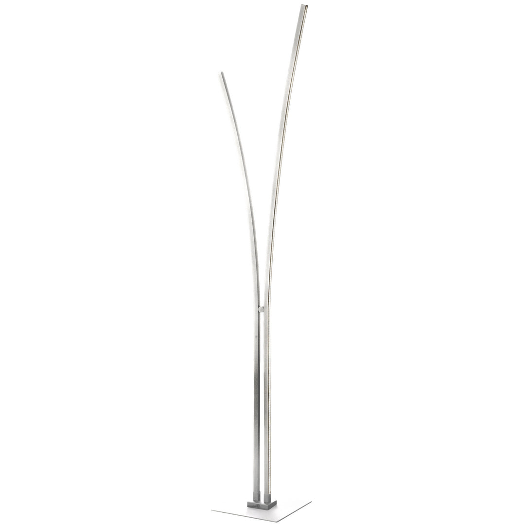 Vincent LED Floor Lamp in Silver - available from The Lighting Shoppe, trusted by Canadian homeowners