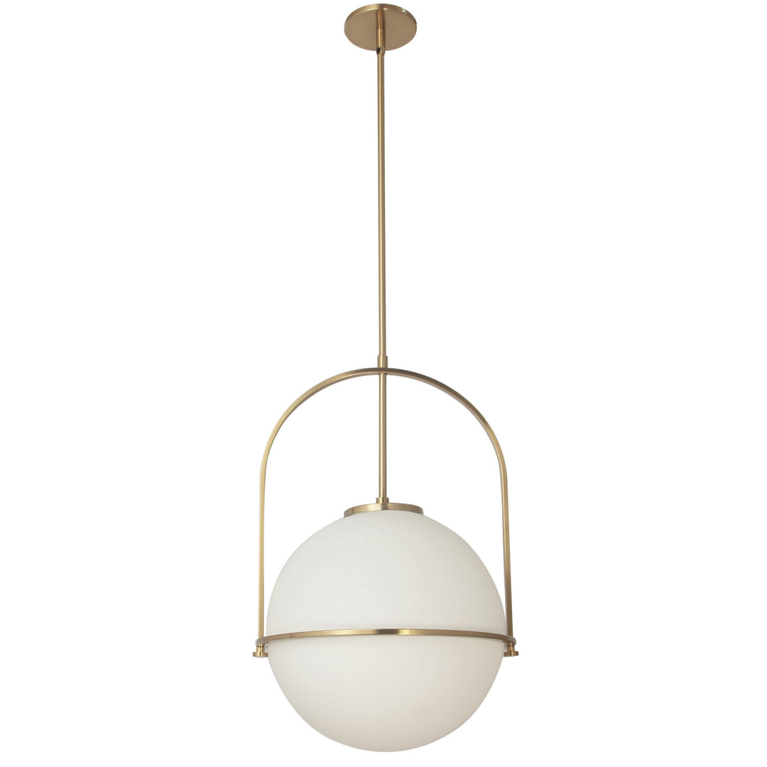 Dainolite Canada - PAO-161P-AGB - One Light Pendant - Paola - Aged Brass