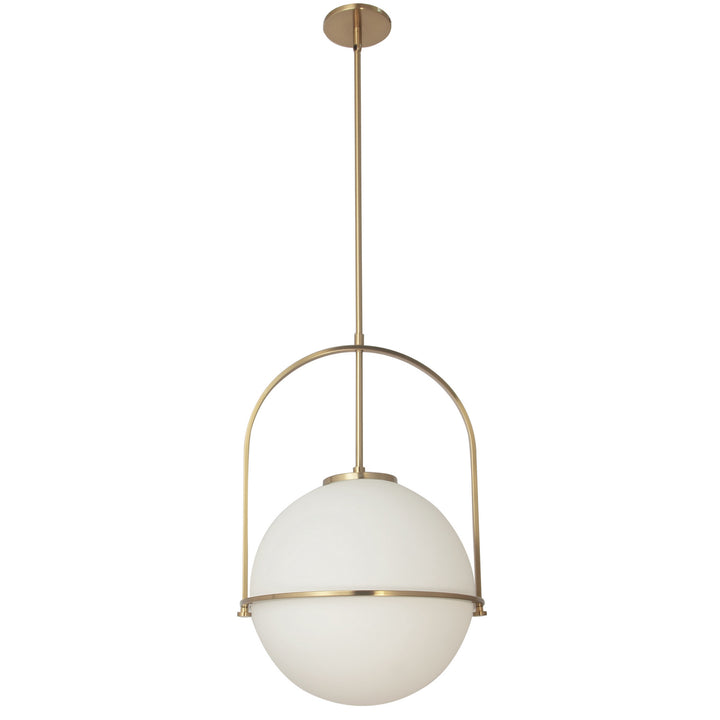 Dainolite Canada - PAO-161P-AGB - One Light Pendant - Paola - Aged Brass