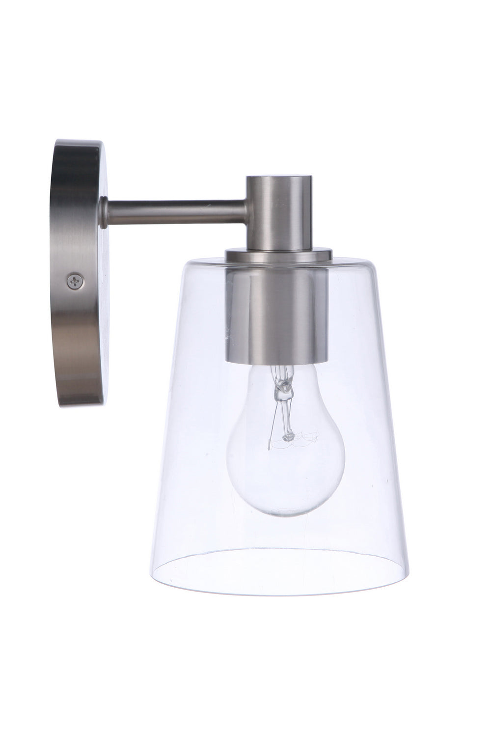 Craftmade Canada - 12605BNK1 - One Light Wall Sconce - Emilio - Brushed Polished Nickel