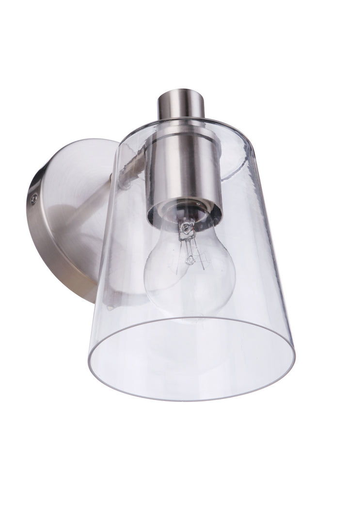 Craftmade Canada - 12605BNK1 - One Light Wall Sconce - Emilio - Brushed Polished Nickel