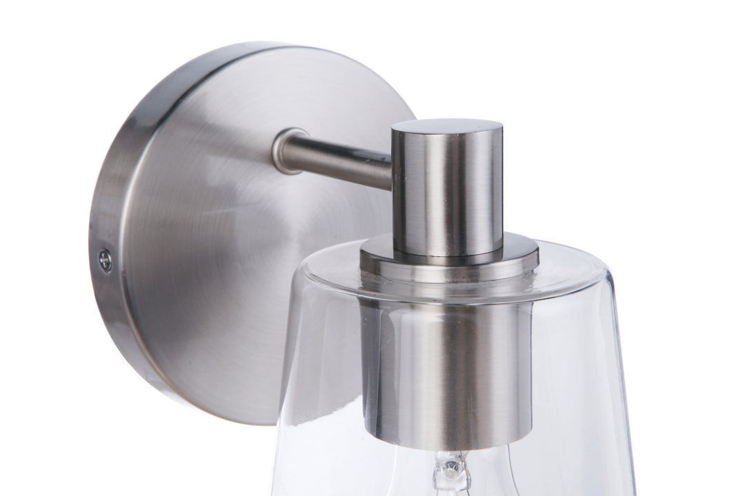 Craftmade Canada - 12605BNK1 - One Light Wall Sconce - Emilio - Brushed Polished Nickel