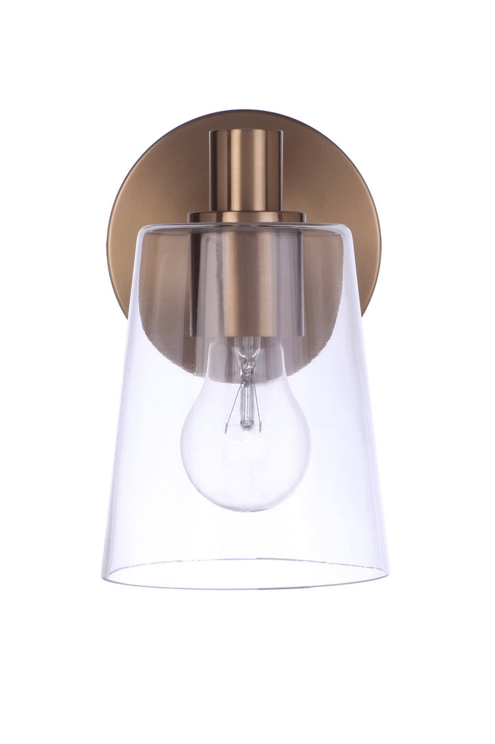 Craftmade Canada - 12605SB1 - One Light Wall Sconce - Emilio - Satin Brass