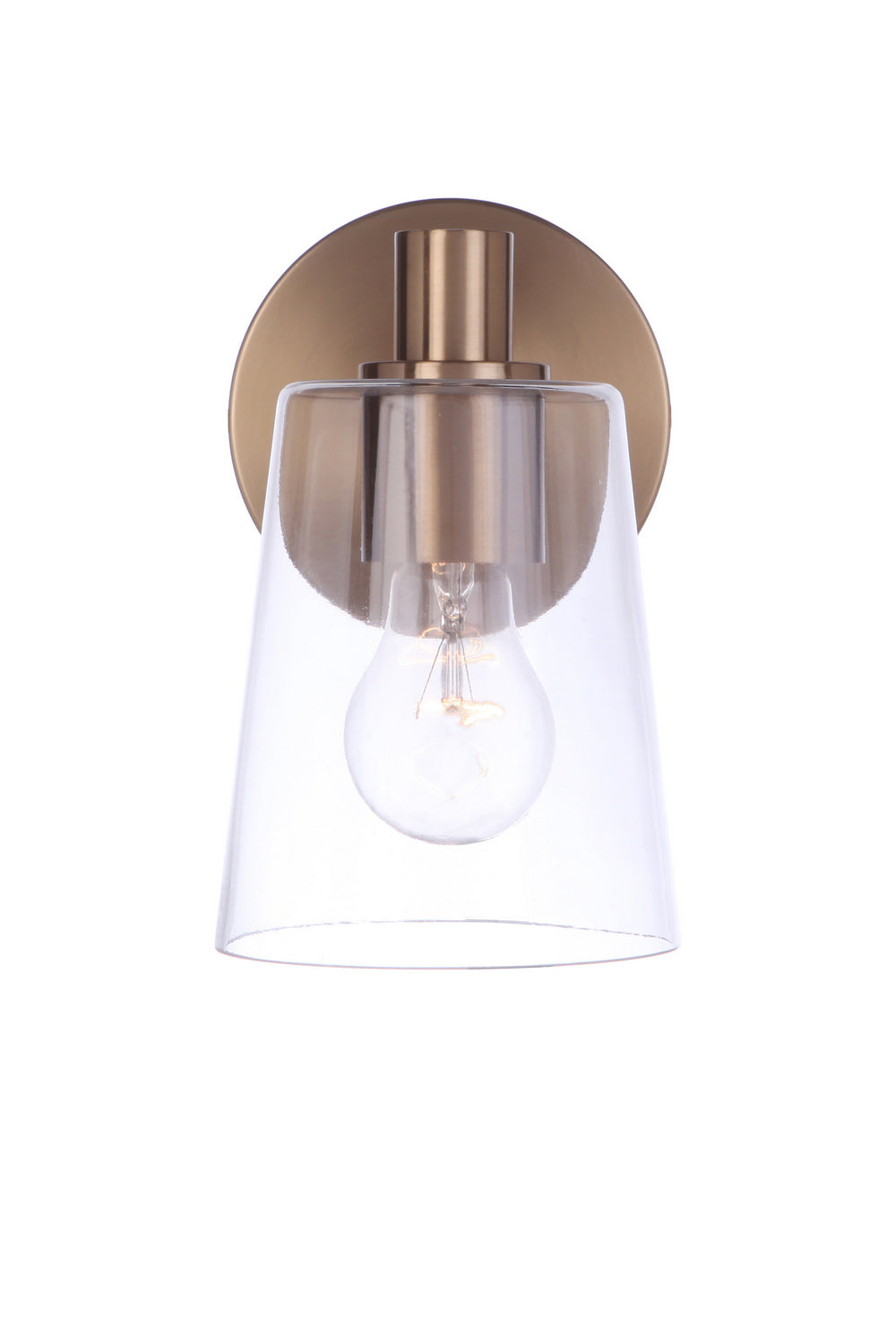 Craftmade Canada - 12605SB1 - One Light Wall Sconce - Emilio - Satin Brass