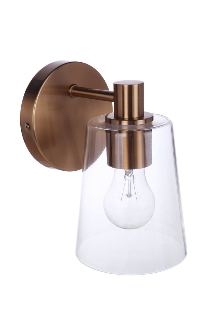 Craftmade Canada - 12605SB1 - One Light Wall Sconce - Emilio - Satin Brass