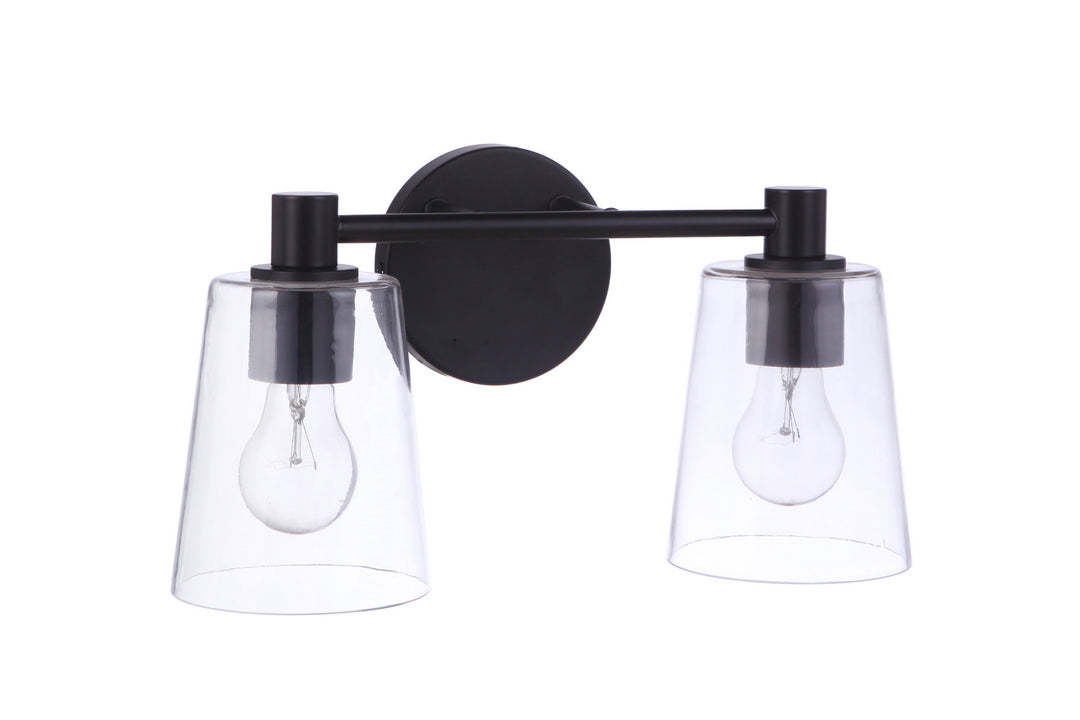 Craftmade Canada - 12615FB2 - Two Light Vanity - Emilio - Flat Black