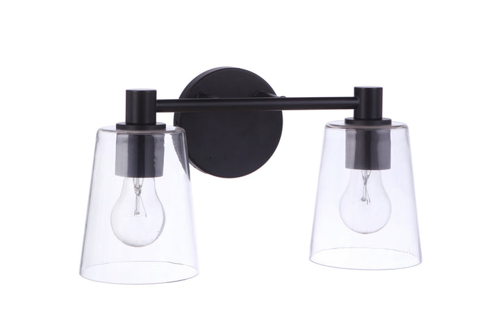 Craftmade Canada - 12615FB2 - Two Light Vanity - Emilio - Flat Black