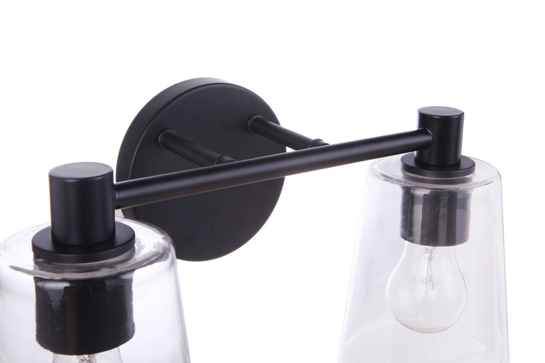 Craftmade Canada - 12615FB2 - Two Light Vanity - Emilio - Flat Black
