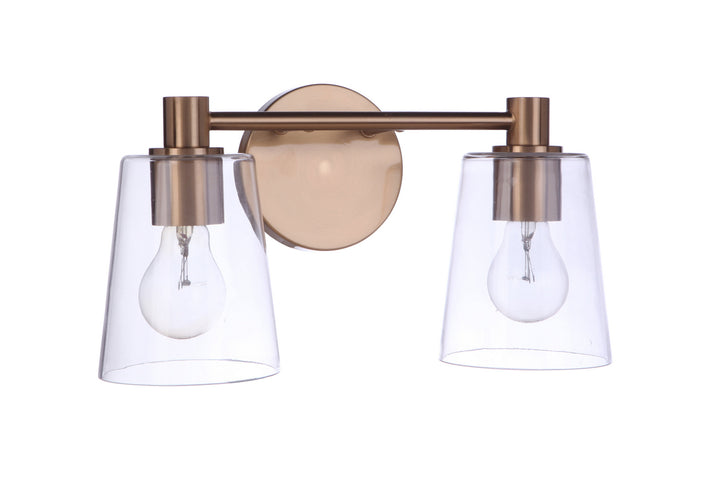 Craftmade Canada - 12615SB2 - Two Light Vanity - Emilio - Satin Brass