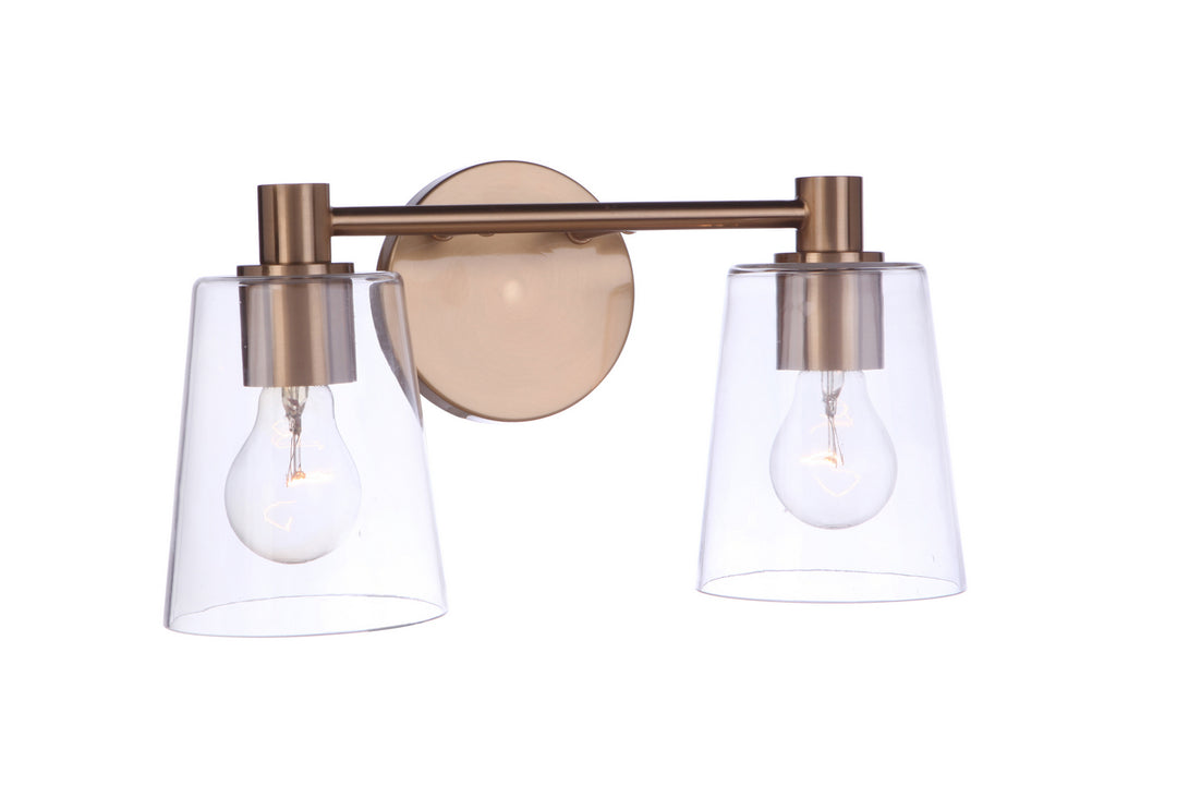 Craftmade Canada - 12615SB2 - Two Light Vanity - Emilio - Satin Brass