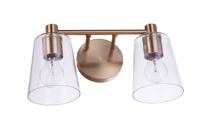Craftmade Canada - 12615SB2 - Two Light Vanity - Emilio - Satin Brass