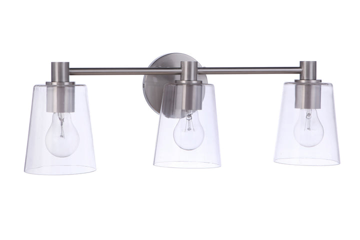 Craftmade Canada - 12623BNK3 - Three Light Vanity - Emilio - Brushed Polished Nickel