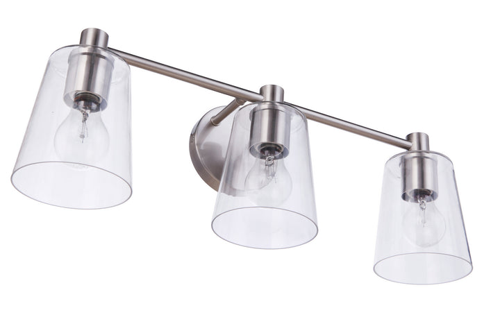 Craftmade Canada - 12623BNK3 - Three Light Vanity - Emilio - Brushed Polished Nickel