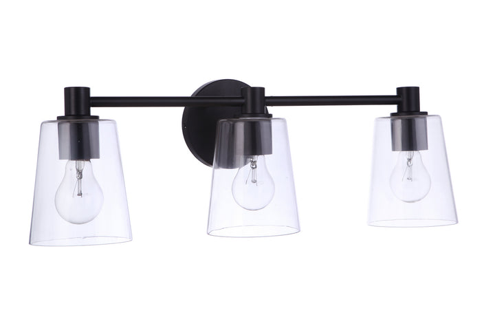 Craftmade Canada - 12623FB3 - Three Light Vanity - Emilio - Flat Black