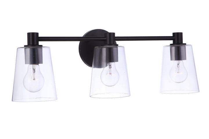 Craftmade Canada - 12623FB3 - Three Light Vanity - Emilio - Flat Black