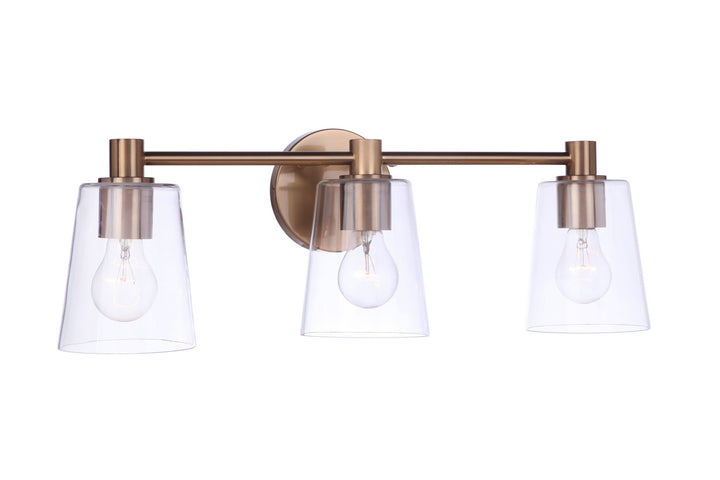 Craftmade Canada - 12623SB3 - Three Light Vanity - Emilio - Satin Brass
