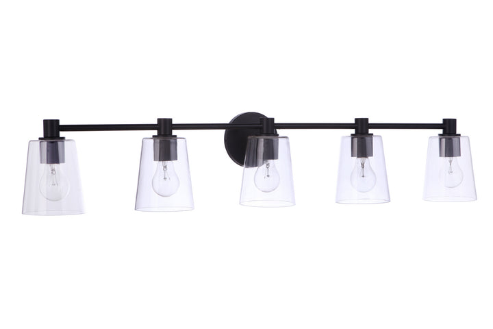 Craftmade Canada - 12642FB5 - Five Light Vanity - Emilio - Flat Black