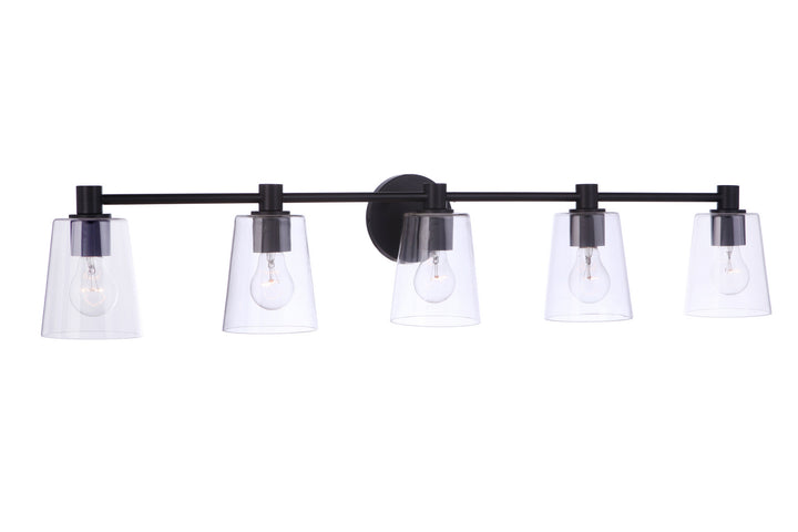 Craftmade Canada - 12642FB5 - Five Light Vanity - Emilio - Flat Black
