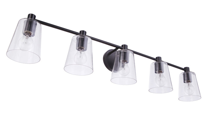Craftmade Canada - 12642FB5 - Five Light Vanity - Emilio - Flat Black