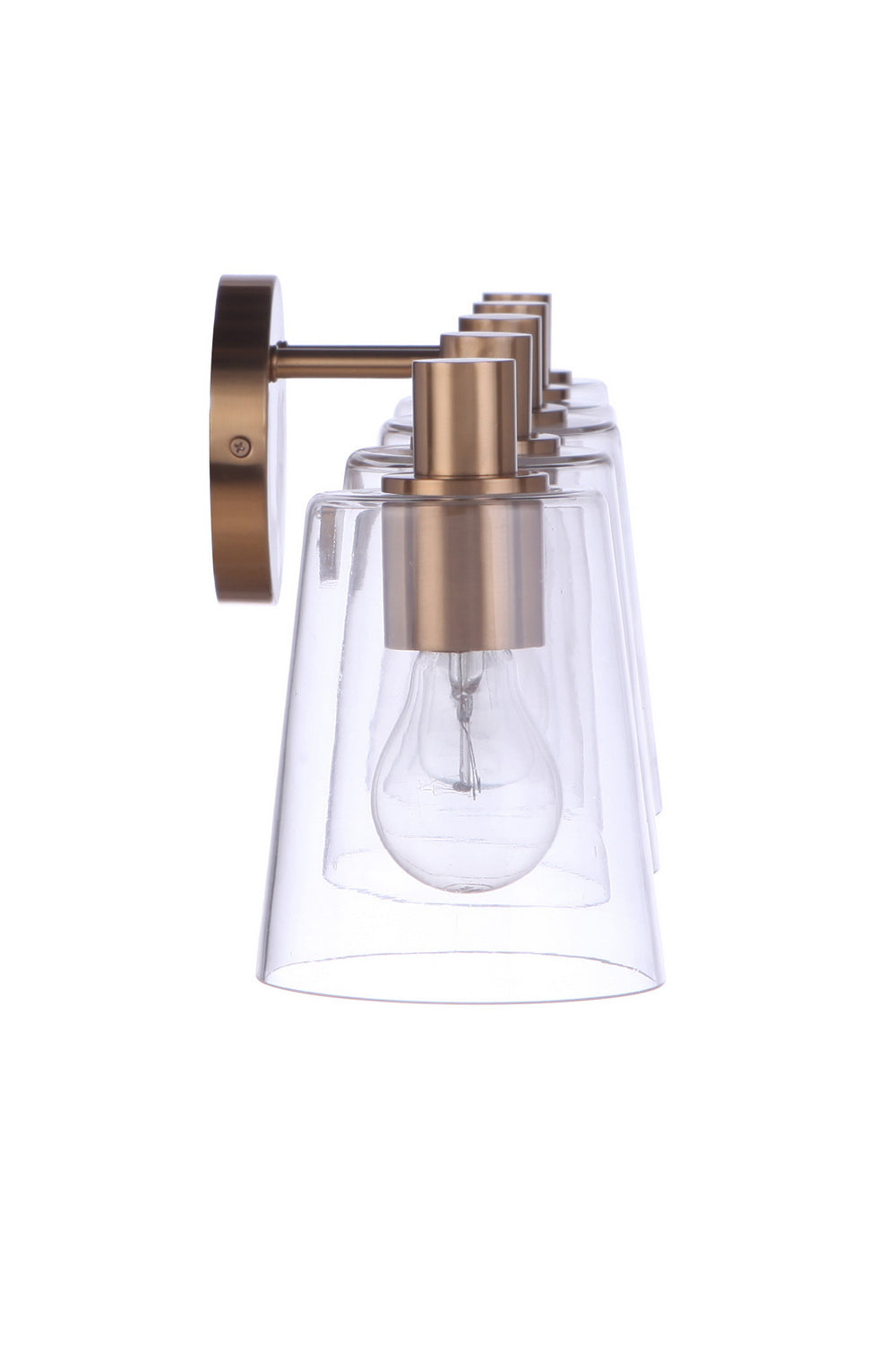 Craftmade Canada - 12642SB5 - Five Light Vanity - Emilio - Satin Brass