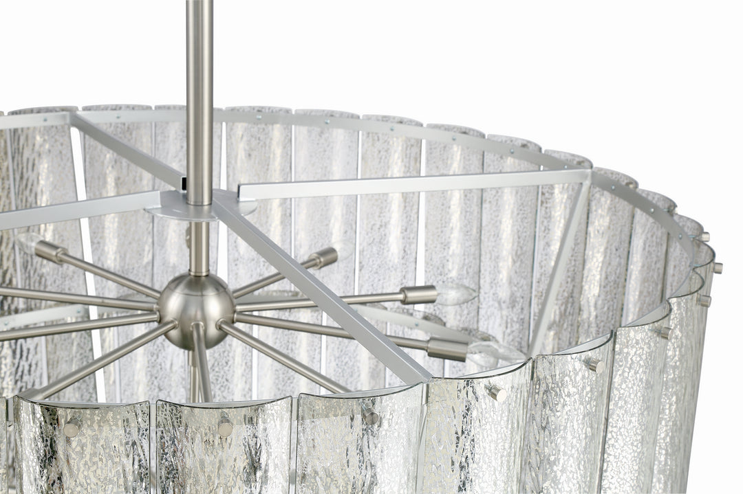 Craftmade Canada - 48628-BNK - 28 Light Chandelier - Museo - Brushed Polished Nickel