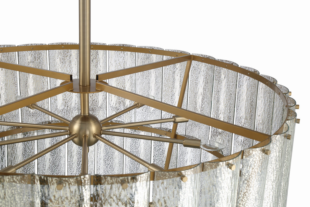 Craftmade Canada - 48628-SB - 28 Light Chandelier - Museo - Satin Brass