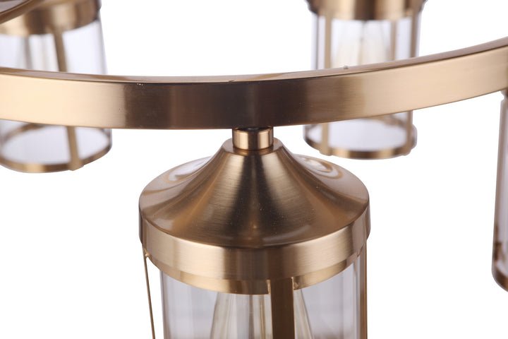 Craftmade Canada - 55325-SB - Five Light Chandelier - Elliot - Satin Brass