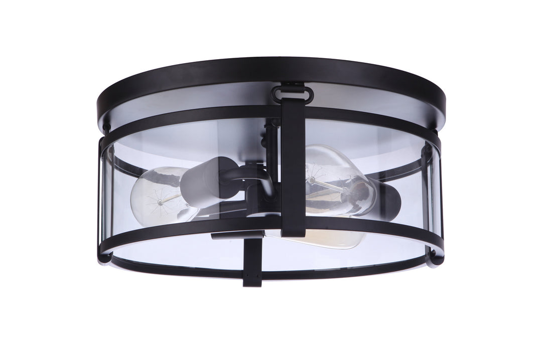 Craftmade Canada - 55383-FB - Three Light Flushmount - Elliot - Flat Black