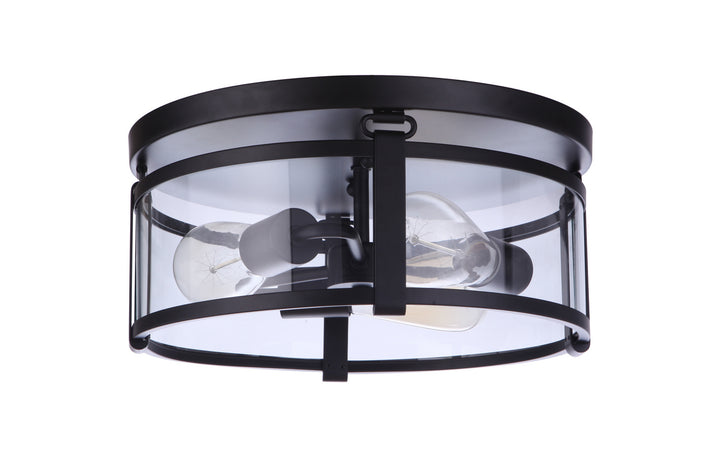 Craftmade Canada - 55383-FB - Three Light Flushmount - Elliot - Flat Black