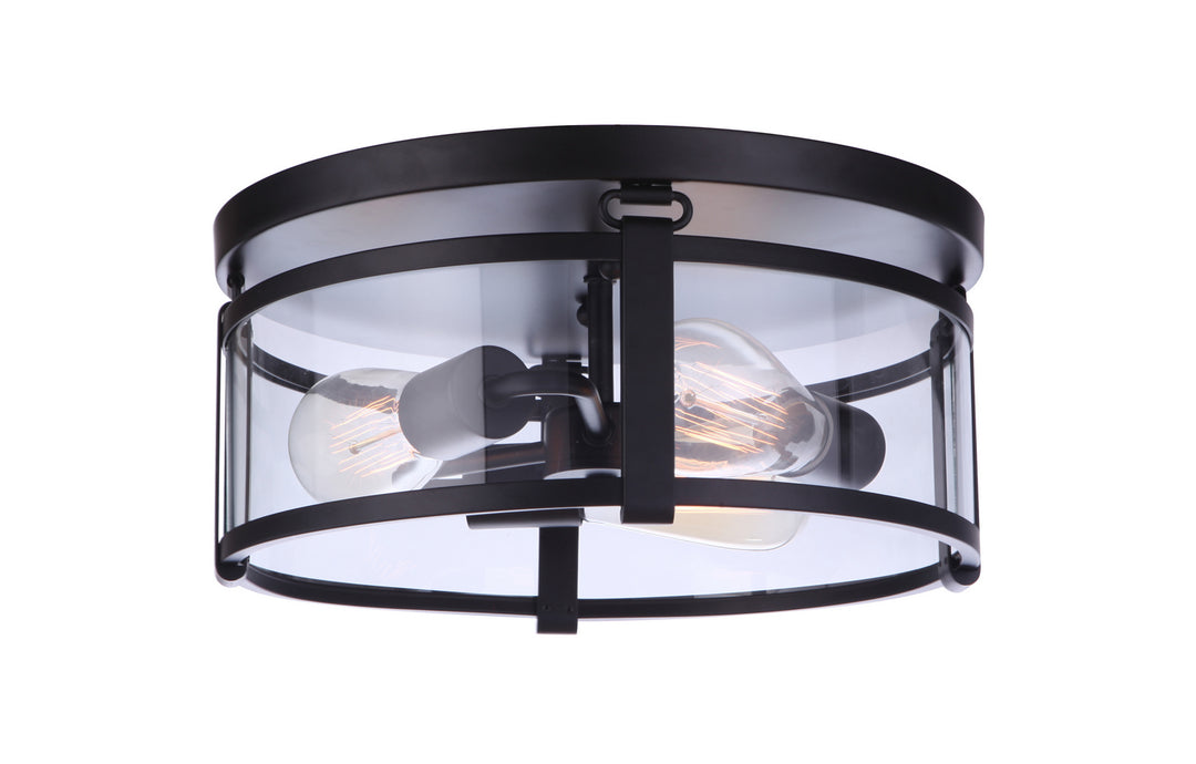 Craftmade Canada - 55383-FB - Three Light Flushmount - Elliot - Flat Black